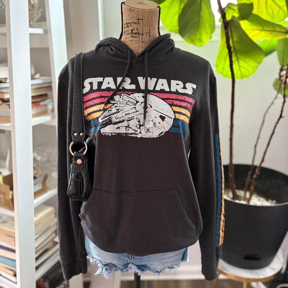 Grey Star Wars Graphic Hoodie